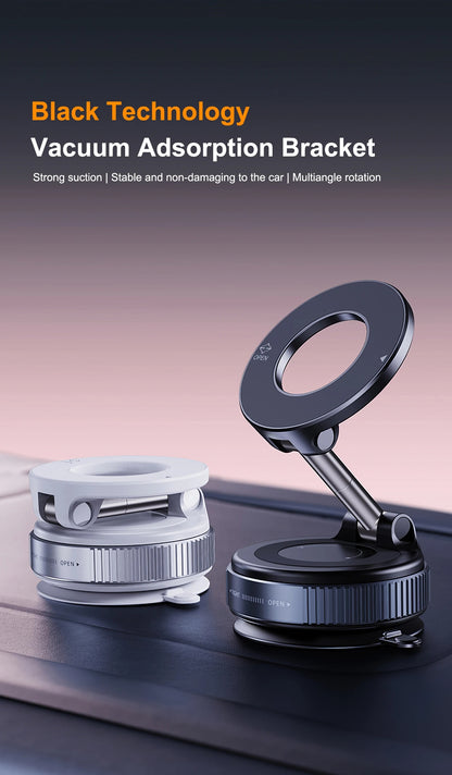 MagLock Pro™ | Magnetic Vacuum Phone Mount